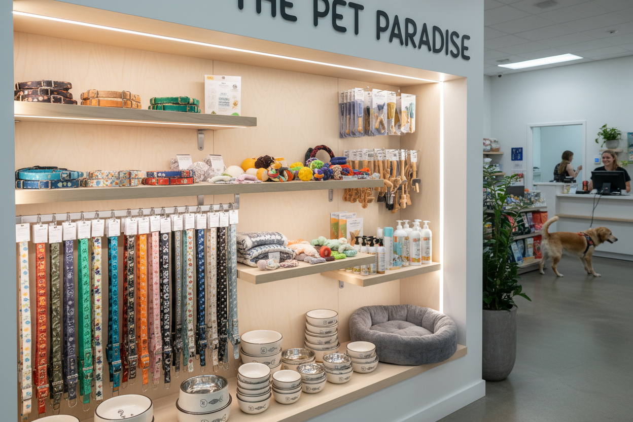 petshop de accesorios para mascotas